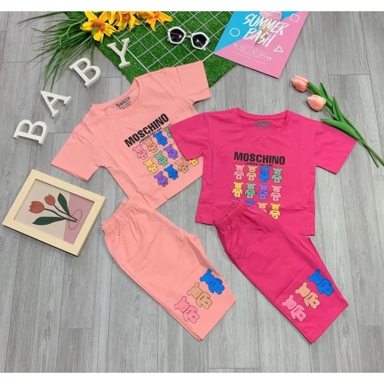 [HÀNG SHOP LẺ SIZE GIẢM GIÁ] Bộ Bé Gái Thun 100% Cotton SG Loại 1 cao cấp 09-35kg