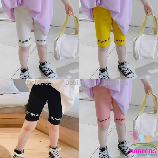 Quần legging lửng cho bé thun cotton SG loại 1 đẹp mềm co giãn cho bé 08-20kg