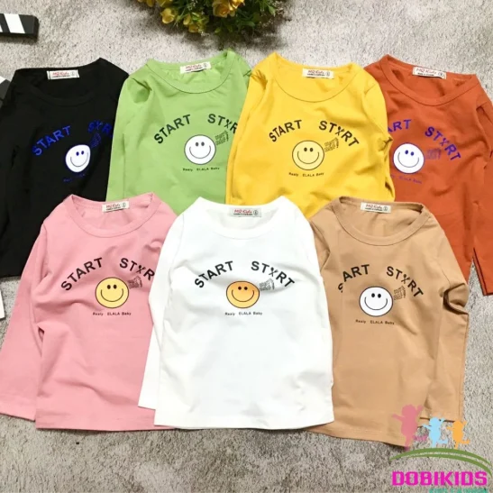 Áo Dài Tay Cho Bé Thun Cotton Mềm Mịn Cho Bé 10-30kg