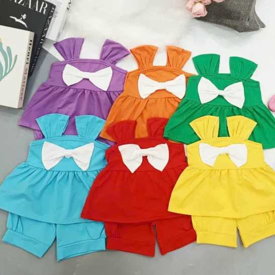 BỘ BÉ GÁI THUN COTTON XINH XẮN XUẤT XỊN (10-25kg)